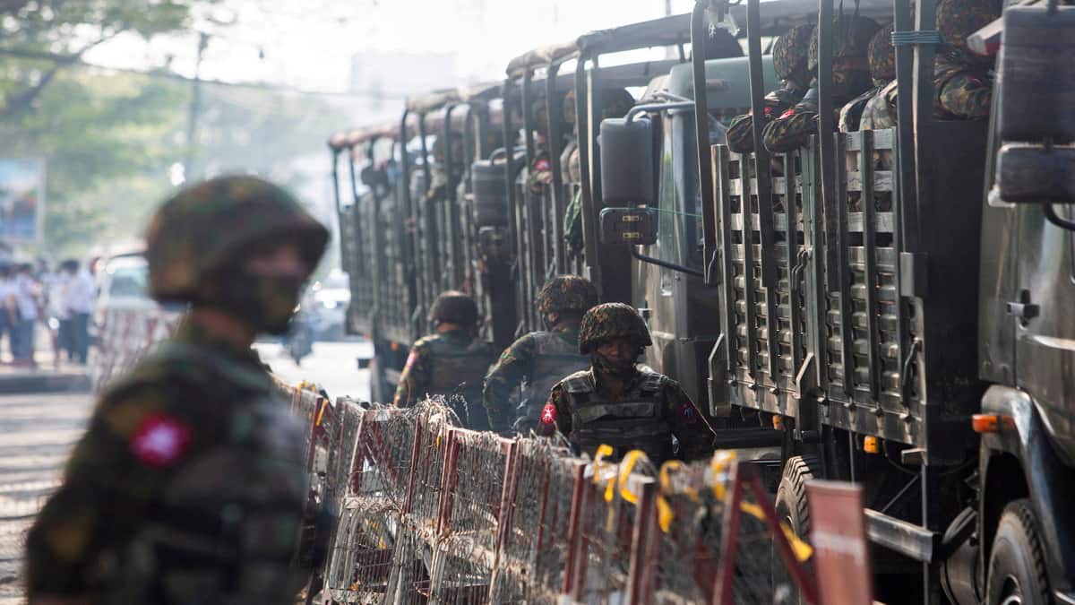 myanmar military
