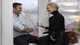 Navalnaya had stood by her fearless husband as he galvanised mass protests in Russia, flying him out of the country as he lay in a coma after a poisoning and defiantly returning to Moscow with him. File image/Reuters