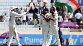 After losing a wicket to a no-ball, Akash Deep rips through England's top-order on debut