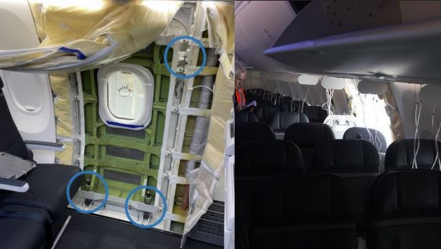 4 missing key bolts from Boeing 737 MAX 9 led to Alaska Airlines jet mid-air door blowout 4 missing key bolts from Boeing 737 MAX 9 led to Alaska Airlines jet mid-air door blowout