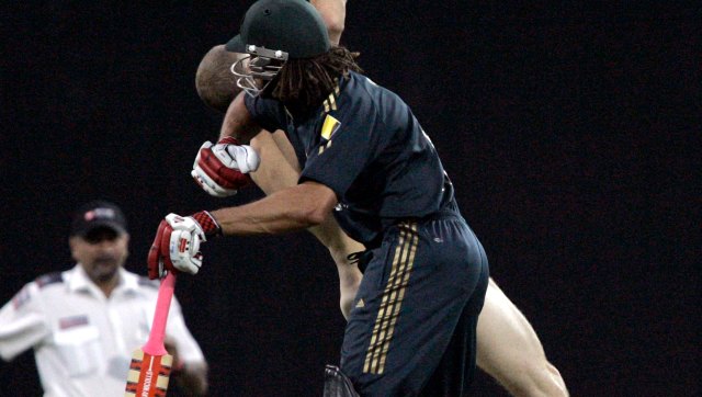 Fan tackles streaker during T20 final in Australia, brings back memories of Andrew Symonds incident Fan tackles streaker during T20 final in Australia, brings back memories of Andrew Symonds incident