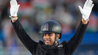 Anush Agarwalla won a bronze medal in individual dressage at the 2023 Asian Games in Hangzhou. PTI