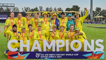 U-19 World Cup final: Dominant Australia hammer India by 79 runs to win fourth title