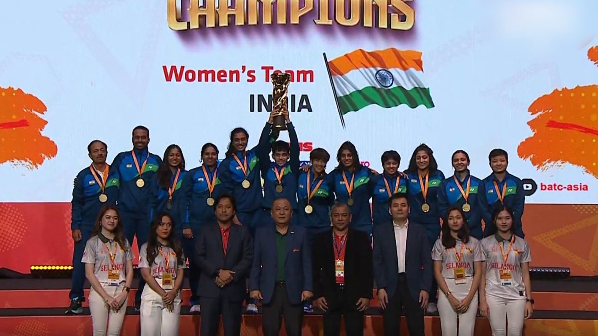 India Win Maiden Badminton Asia Team Championships Gold Medal – Firstpost