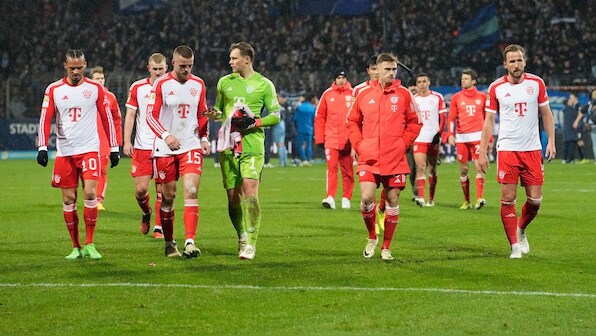 Bayern Munich suffer nine-year low in shock loss, slip eight points off Bundesliga title pace
