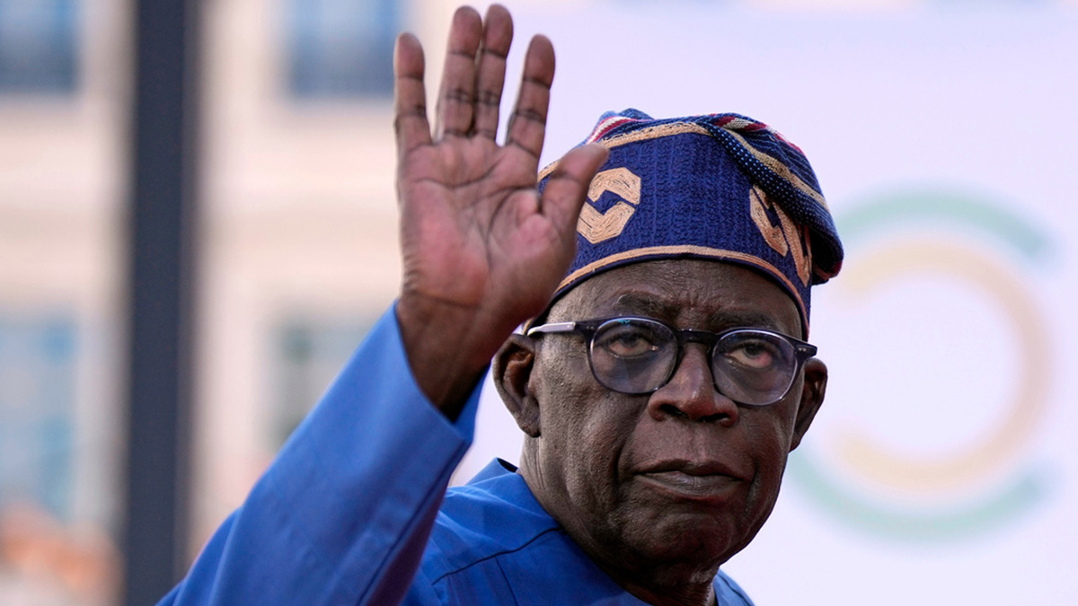 (File) Nigeria's President Bola Tinubu. AP (File) Nigeria's President Bola Tinubu. AP