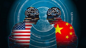 Despite their aspirations to lead in generative AI, Chinese firms heavily rely on underlying systems from the United States, mainly open-source models like Meta's LLaMA
