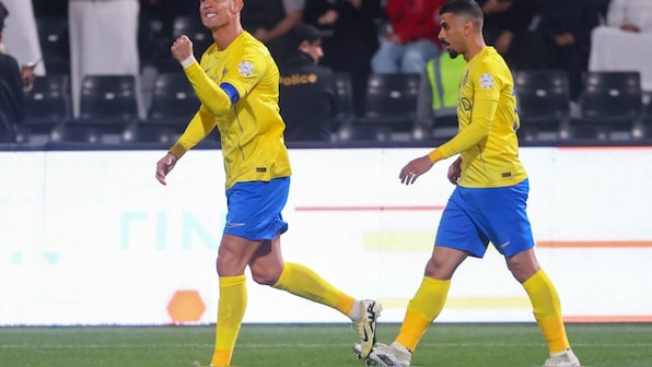 Watch: Cristiano Ronaldo makes obscene gesture to Lionel Messi chants, draws criticism