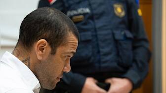 'Violent attitude': Dani Alves' alleged rape victim gives evidence as trial begins in Spain