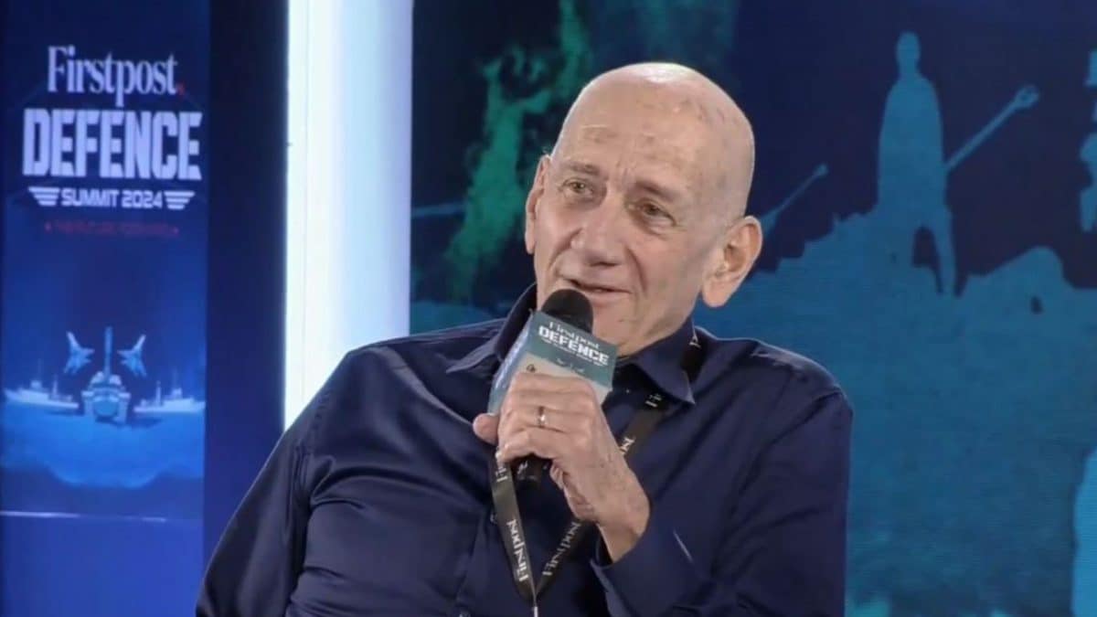 ‘Biden better than truant Trump’: Israel's ex-PM Ehud Olmert at Firstpost Defence Summit