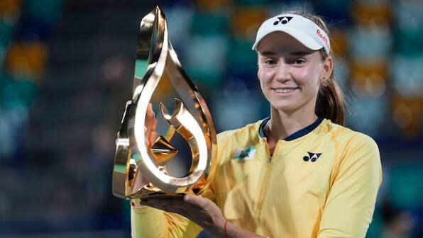 Tennis roundup: Elena Rybakina wins Abu Dhabi title, Tommy Paul clinches Dallas trophy