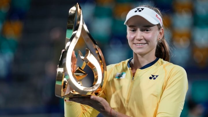 Tennis roundup: Elena Rybakina wins Abu Dhabi title, Tommy Paul clinches Dallas trophy