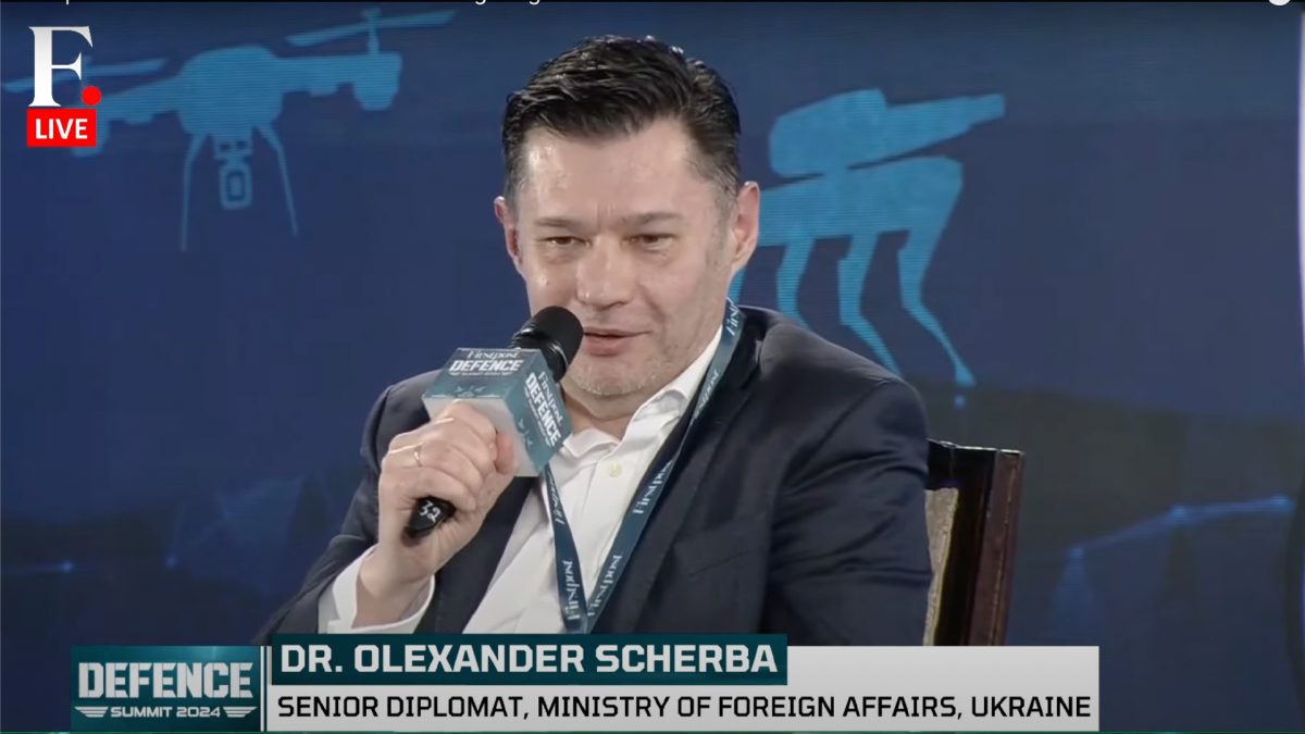 Firstpost Defence Summit: ‘Russia fights big, we fight smart. Thanks to AI,’ says Ukraine Senior Diplomat Olexander Scherba Firstpost Defence Summit: ‘Russia fights big, we fight smart. Thanks to AI,’ says Ukraine Senior Diplomat Olexander Scherba