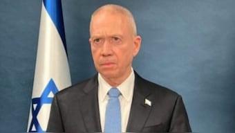 File image of Israel Defence Minister Yoav Gallant.