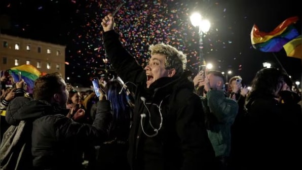 Greece legalises same-sex marriage, becomes first Christian Orthodox-majority country to adopt move