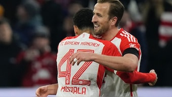 Harry Kane scored a brace to snap Bayern Munich's winless streak against RB Leipzig. AP