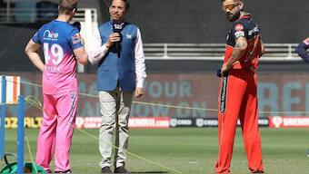 Harsha Bhogle's video of him speaking on Virat Kohli and his batting in T20 has gone viral. BCCI image