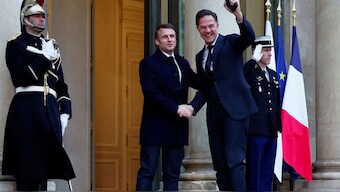 Rutte was speaking following an assembly called by French President Emmanuel Macron in Paris to strengthen backing for Ukraine as it battles Russia's invasion Image Courtesy Reuters