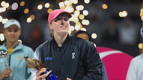 Iga Swiatek beats Elena Rybakina to clinch third straight Qatar Open title