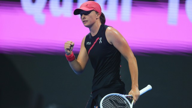 Qatar Open: Iga Swiatek eases into last-eight as Naomi Osaka gets walkover Qatar Open: Iga Swiatek eases into last-eight as Naomi Osaka gets walkover