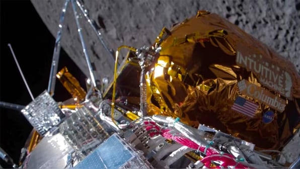 WATCH: Intuitive Machines' Odysseus lands on the moon, first successful American lander in 50 years