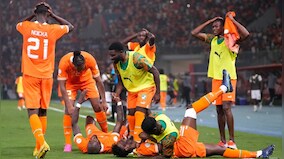 Africa Cup of Nations: Hosts Ivory Coast seal last gasp win, South Africa join in semi-finals