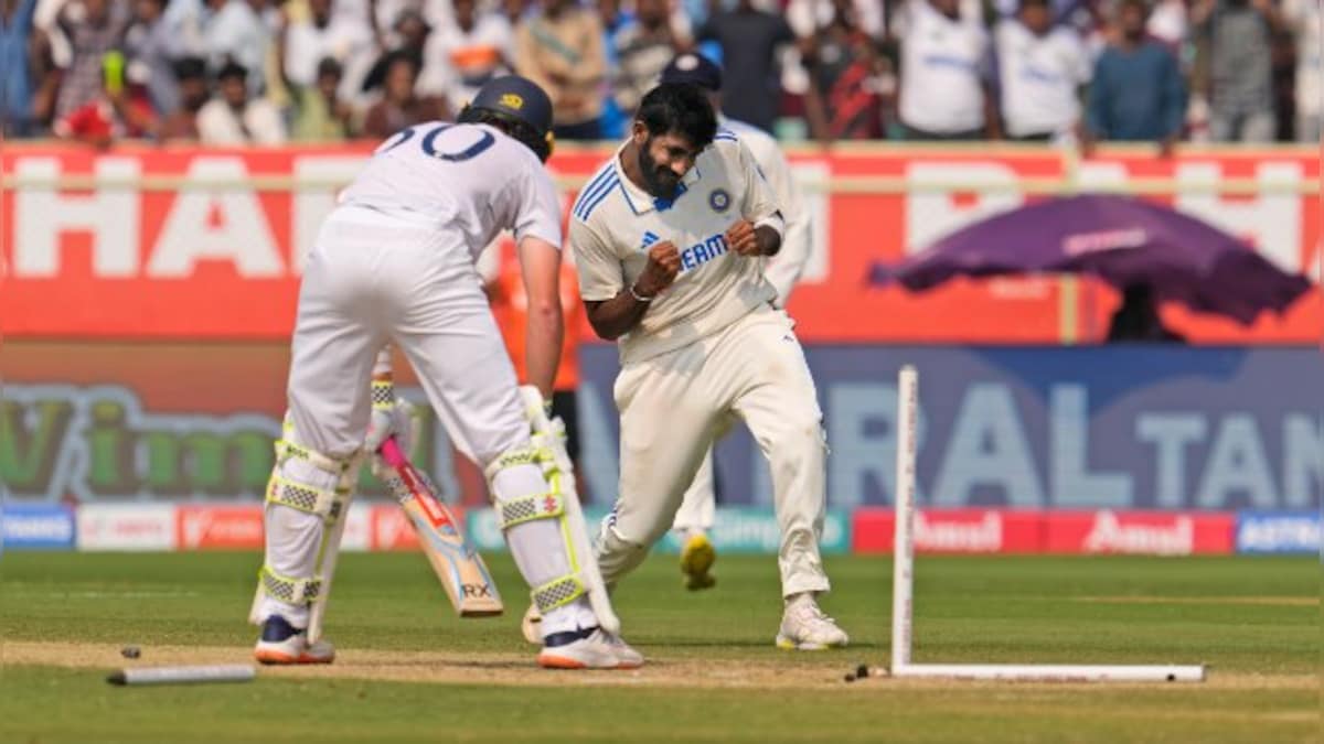 Jasprit Bumrah obliterates Ollie Pope's stumps with lethal yorker; WATCH