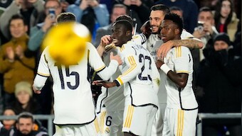 LaLiga: Joselu strike twice against Getafe as Real Madrid stroll into first place