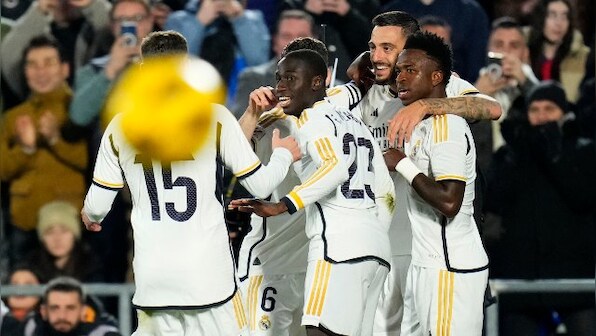 LaLiga: Joselu strike twice against Getafe as Real Madrid stroll into first place