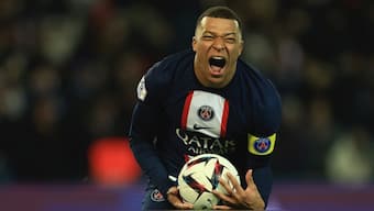 Kylian Mbappe has reportedly notified PSG that he will leave the club. Real Madrid are the likely destination. AP