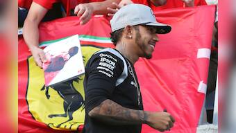 Lewis Hamilton will join Ferrari next year, foregoing his second year with Mercedes. AP