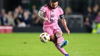 Lionel Messi provided an assist as Inter Miami beat Real Salt Lake in their MLS season opener. AP