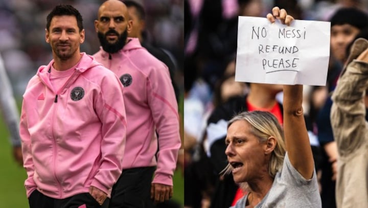 Lionel Messi, David Beckham booed after Inter Miami star sits out Hong Kong friendly
