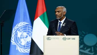 Maldives President Mohamed Muizzu. Reuters File