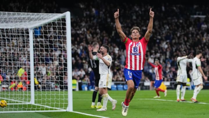 La Liga: Marcos Llorente snatches Atletico late draw at rivals Real Madrid