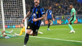 UEFA Champions League: Arnautovic gives Inter slender advantage over Atletico Madrid