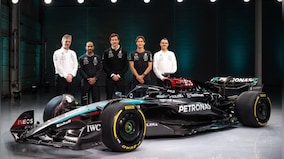Formula 1: 'Emotional' Lewis Hamilton unveils new Mercedes car ahead of 2024 season