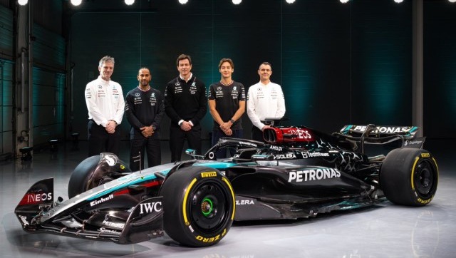Formula 1: 'Emotional' Lewis Hamilton unveils new Mercedes car ahead of 2024 season Formula 1: 'Emotional' Lewis Hamilton unveils new Mercedes car ahead of 2024 season