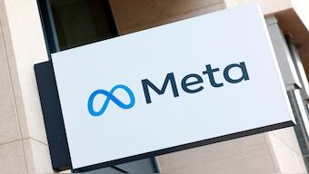 The logo of Meta Platforms' business group is seen in Brussels, Belgium. Reuters 