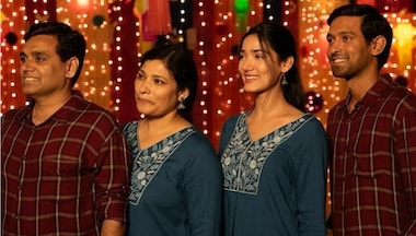 When reel meets real: Vikrant Massey & Medha Shankr twin with Manoj Sharma & Shraddha in viral pic from 12th Fail set