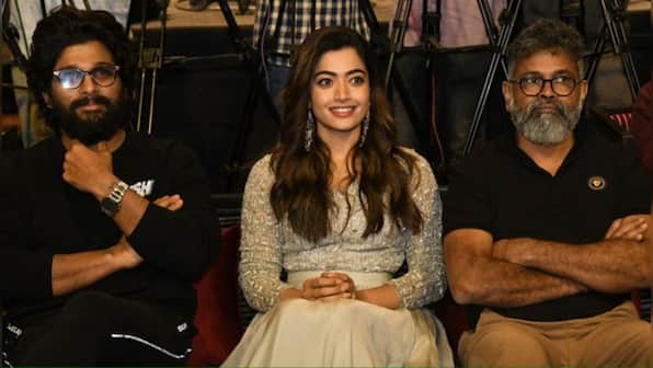 Allu Arjun starrer Pushpa 2: Rashmika Mandanna clicks a candid picture of director Sukumar from the sets