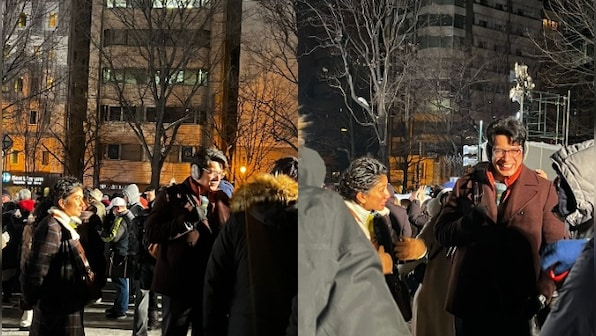 Leaked! Aamir Khan's son Junaid Khan & Sai Pallavi enjoy Sapporo Snow Festival in between shoot of their upcoming film