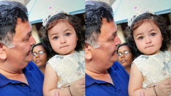 Fans share edited picture of Rishi Kapoor holding granddaughter Raha; Neetu Kapoor, Soni Razdan react