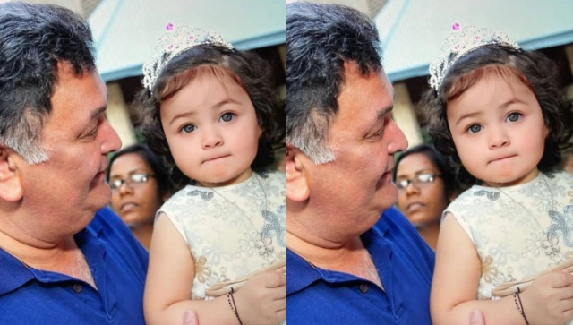 Fans share edited picture of Rishi Kapoor holding granddaughter Raha; Neetu Kapoor, Soni Razdan react Fans share edited picture of Rishi Kapoor holding granddaughter Raha; Neetu Kapoor, Soni Razdan react