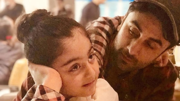 Watch: Ranbir Kapoor looks sharp, arrives at Jeh's birthday party with Samara and Raha