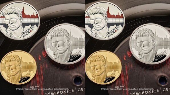 George Michael commemorated with coins from UK’s Royal Mint