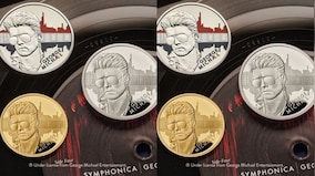 George Michael commemorated with coins from UK’s Royal Mint