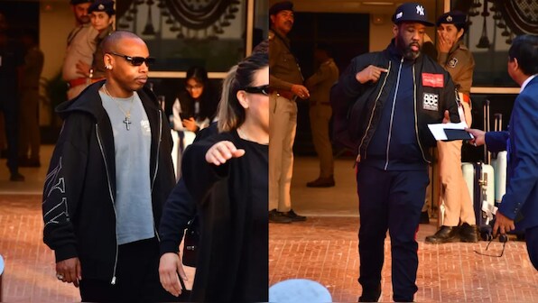 Rihanna's team arrives in Jamnagar for Anant Ambani-Radhika Merchant's pre-wedding; Adam Blackstone, J Brown also spotted