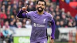 European football roundup: Salah scores on return, Man City held, Lewandowski snatches late Barca win