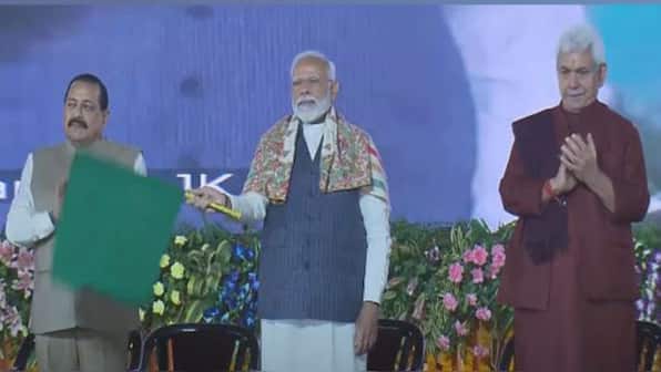 'Your dreams of 70 years will be fulfilled by Modi': PM launches projects worth over Rs 32,000 crore in Jammu